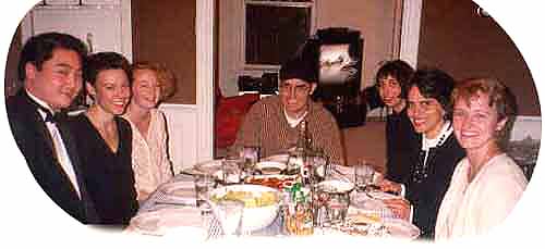 Dinner after a PHC concert, March 1997