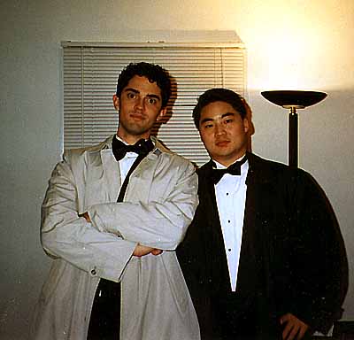 Rich and Tony in their PHC tuxedos