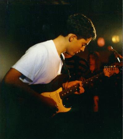 Tony with guitar