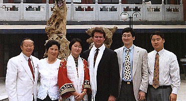Buddhist Wedding Ceremony: The wedding party