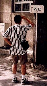 China: Bathroom perplexy